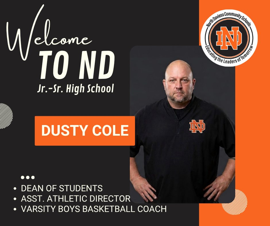 Dusty Cole : Former Paoli Coach Named New Head Coach at North Daviess