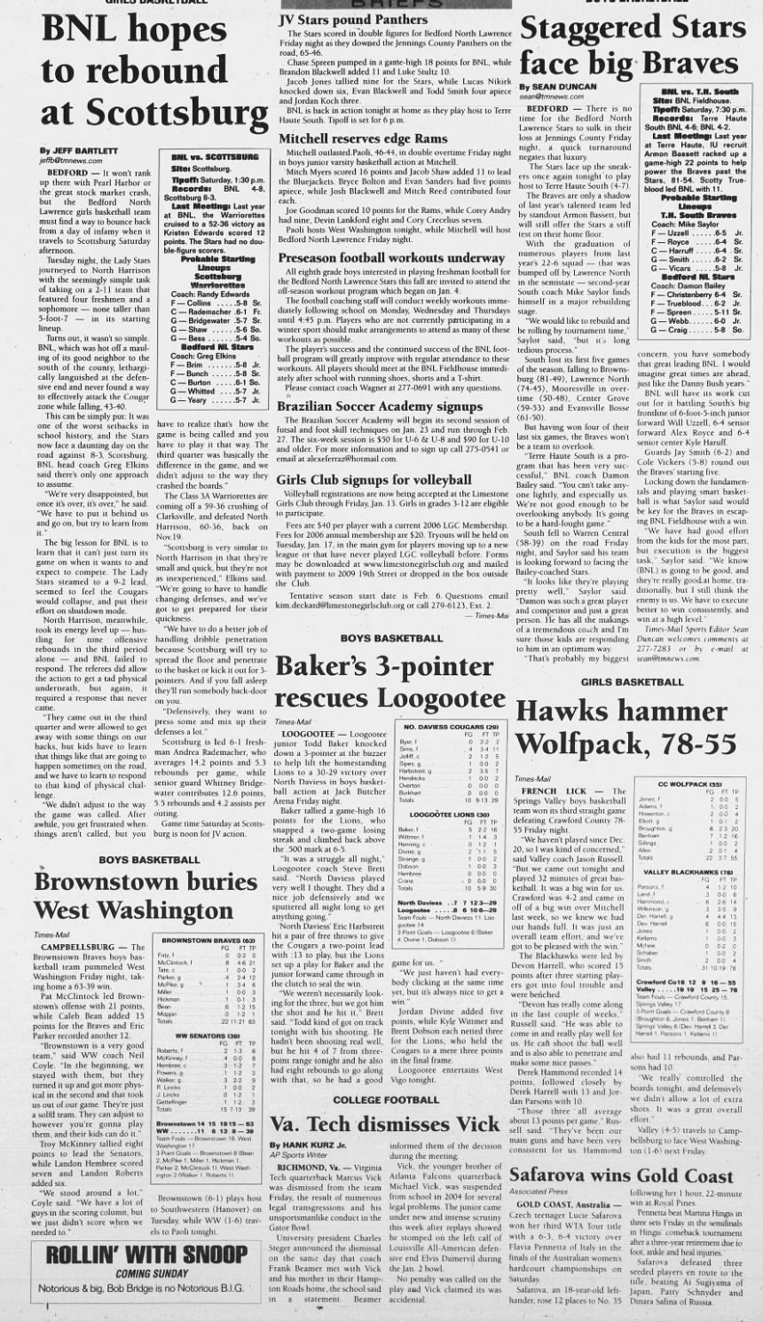 Bedford Times-Mail Jan 2006