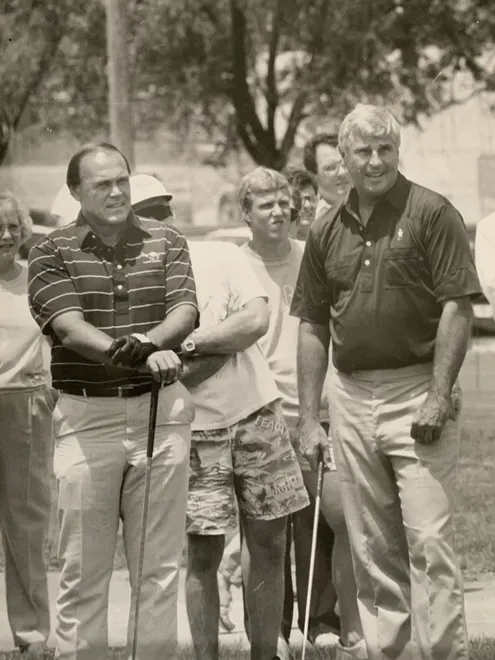 Lynn Houser Remembers Golf Game With Coach Knight & Scott May